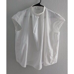 Lemaire Ivory Draped Blouse